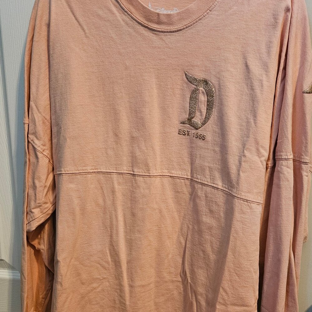 Disneyland Rose Gold Spirit Jersey Women's Medium